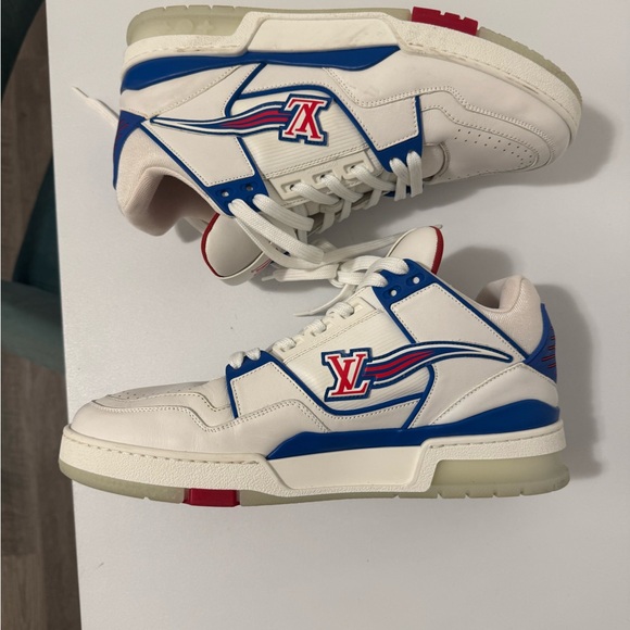 Louis Vuitton Trainer FD 0270 Virgil Abloh LV Sz 7 Fits 7.5-8 US - Picture 2 of 7